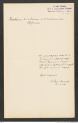 k.k. naturhistorisches Hofmuseum, Intendanzakten 1885-1896 (Hauer), Aktenzahl Z.222/1893, Seite 3